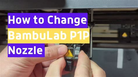 The Complete Hotend Assembly - P1P is specially designed for the Bambu Lab P1P 3D Printers. . Bambu p1p default nozzle